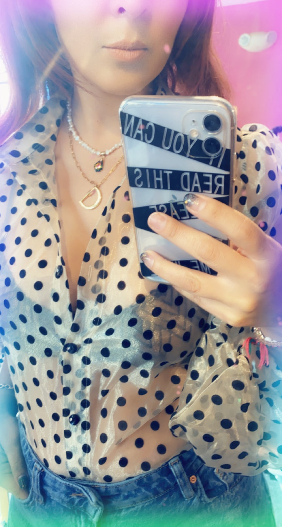 Gold Chain Initial Necklaces