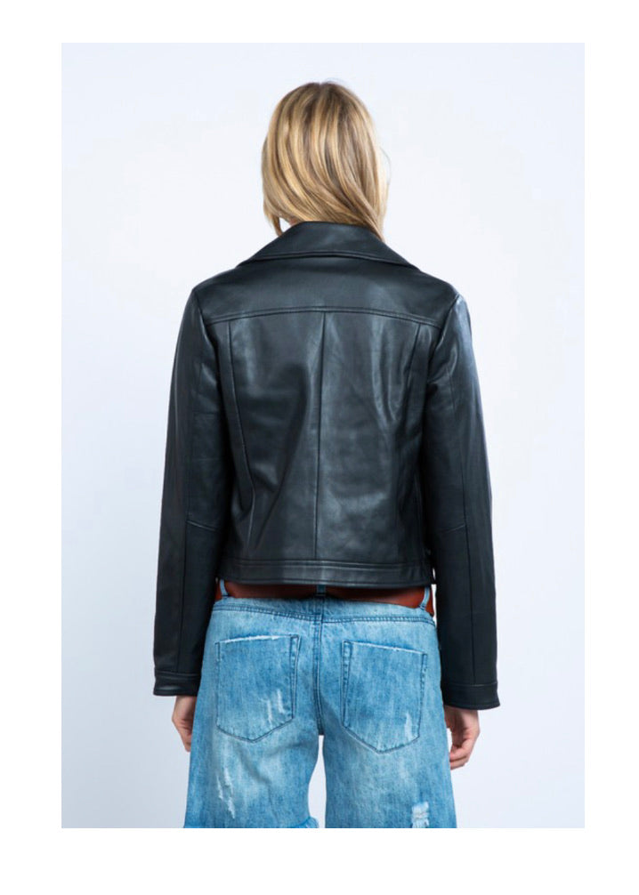 Rockstar Vegan Leather Jacket