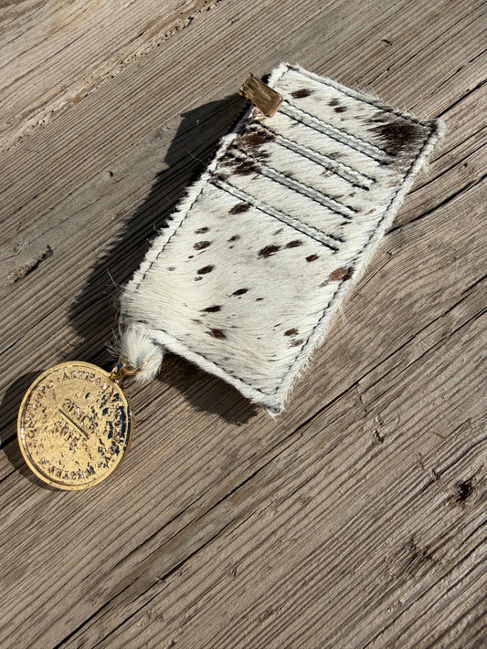 Cow Leather Wallet Coin