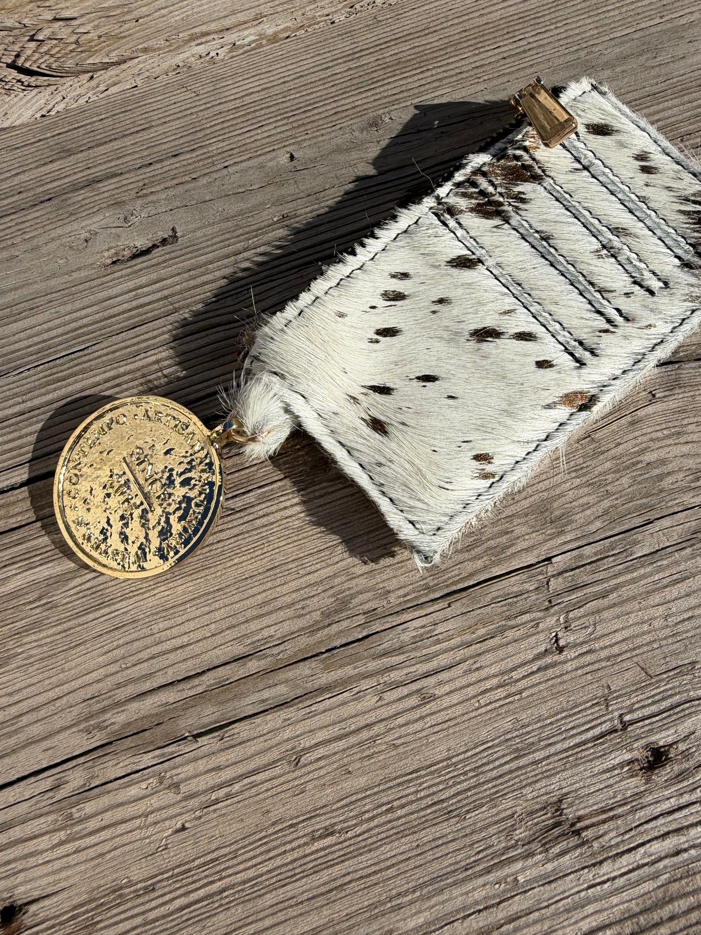 Cow Leather Wallet Coin