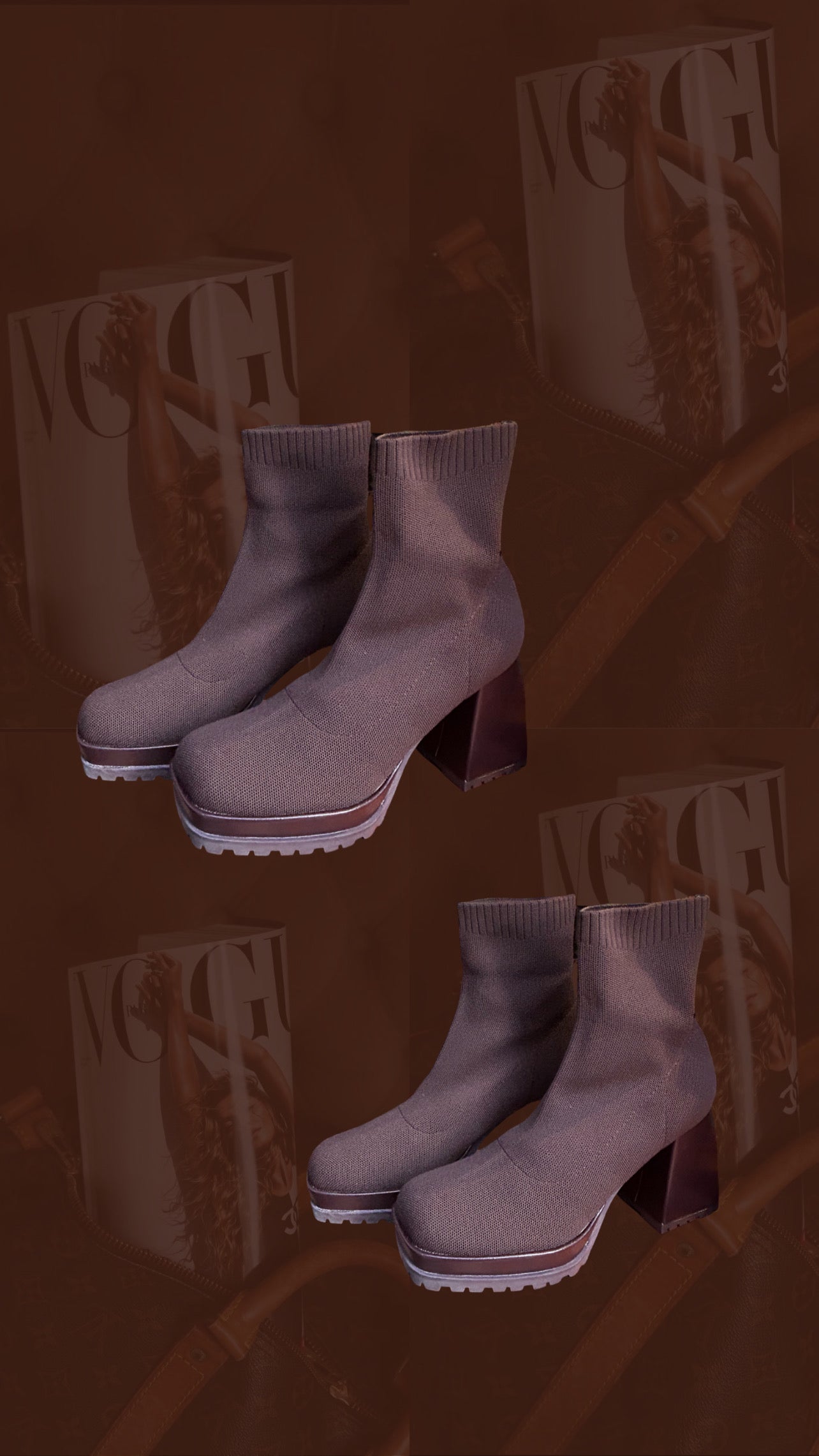 Expresso Sock Ankle Boot