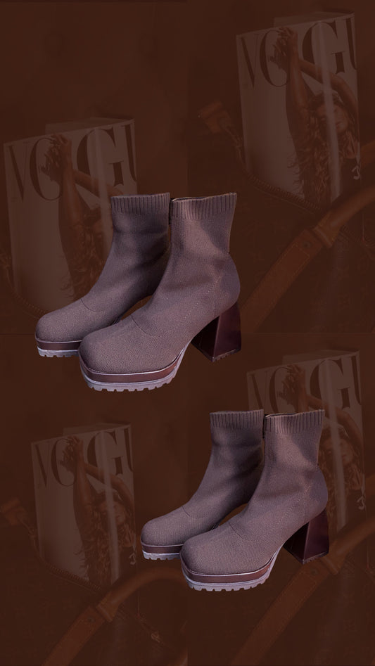 Expresso Sock Ankle Boot