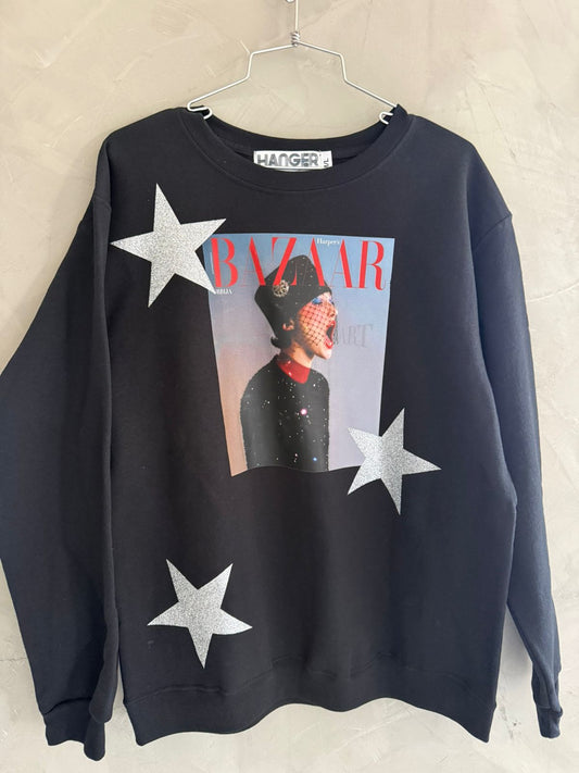 Sudadera con gráfico de estrella de bazar HANGER