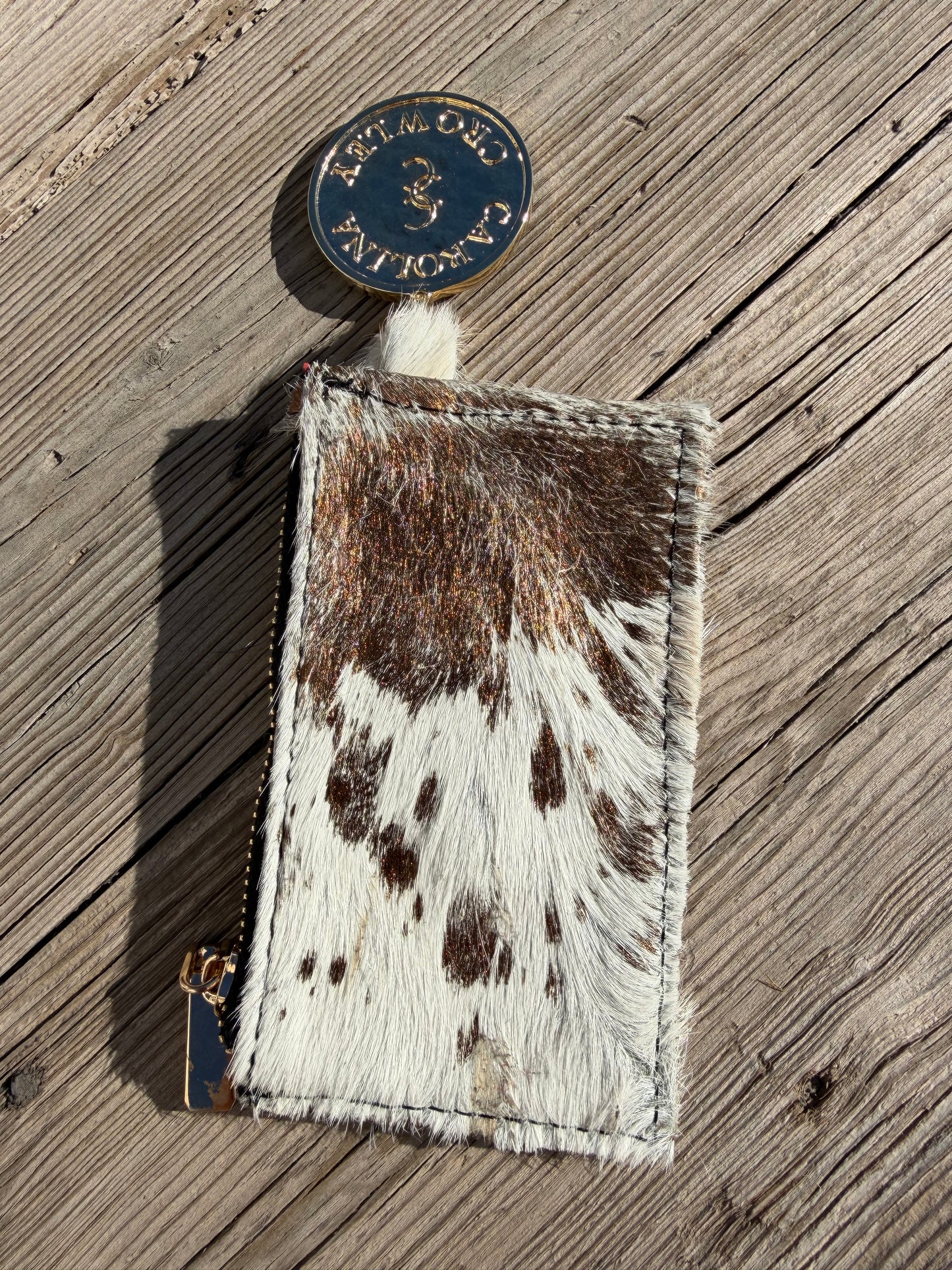 Cow Leather Wallet Coin