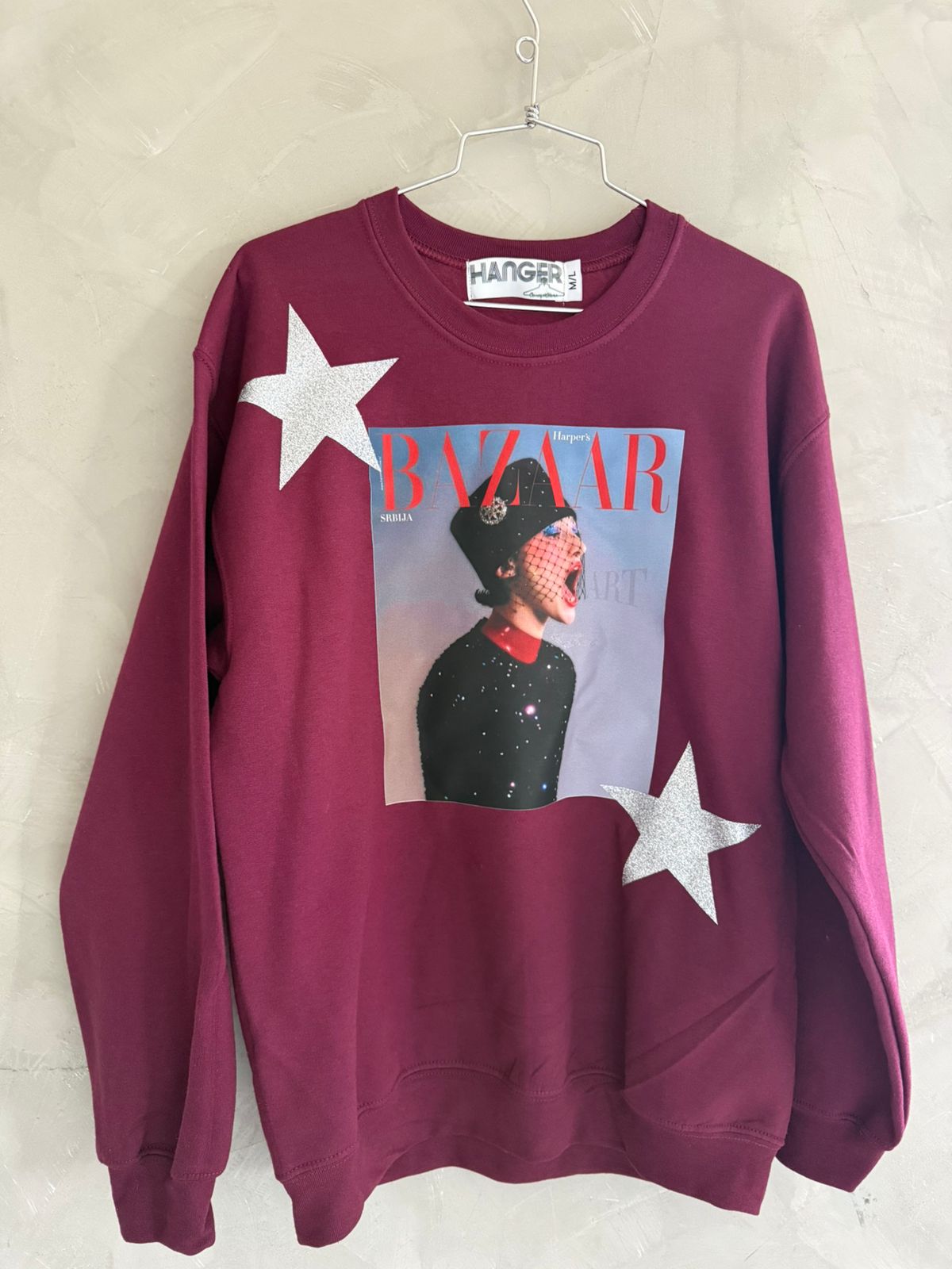 Sudadera con gráfico de estrella de bazar HANGER