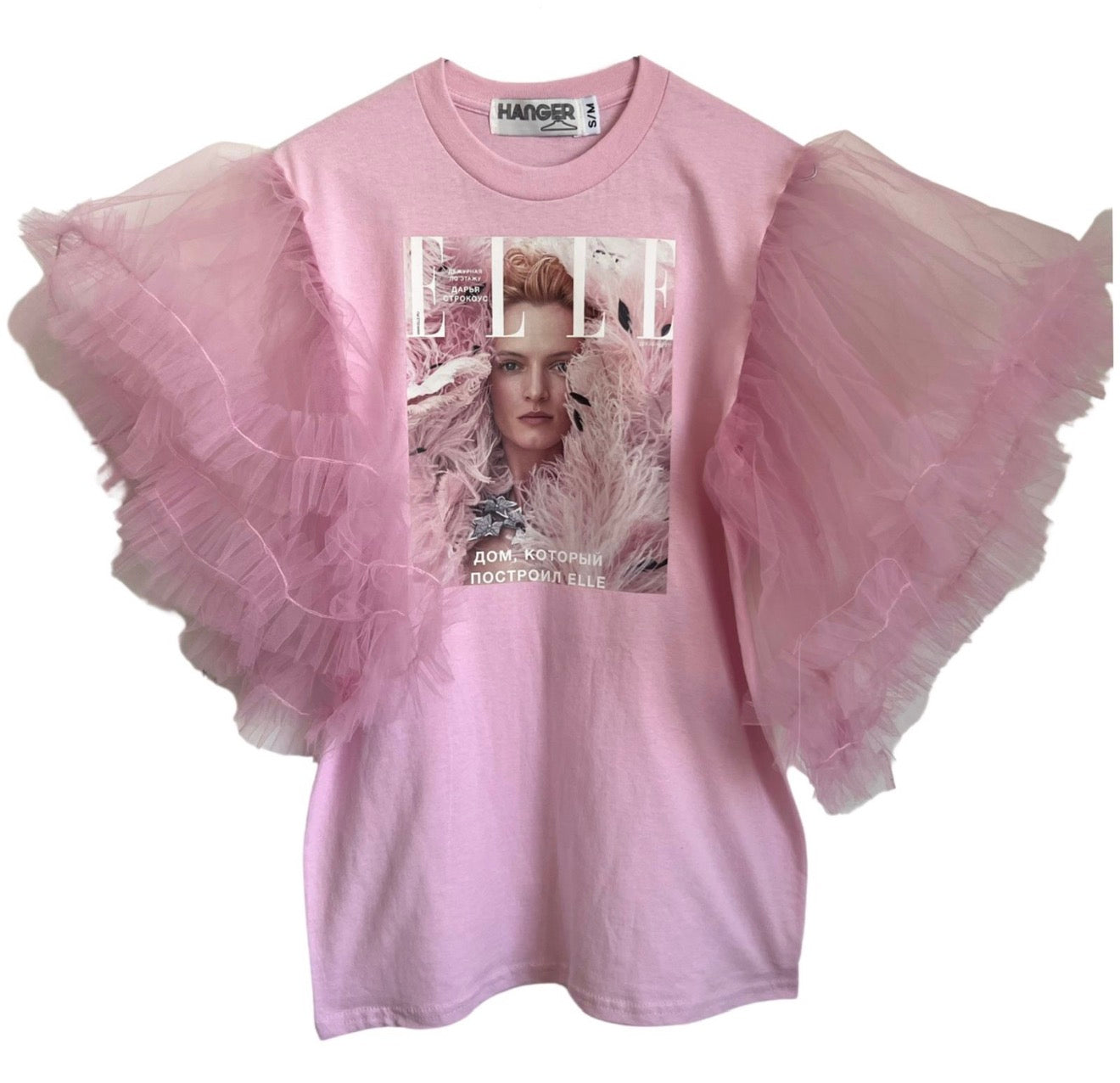 Vogue Dreams Pink Tulle Tee