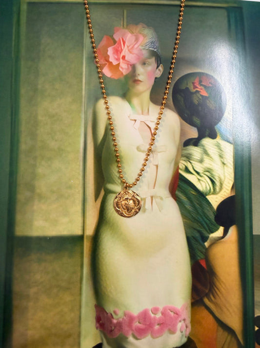 Gold Pendant Sacred Heart Chain