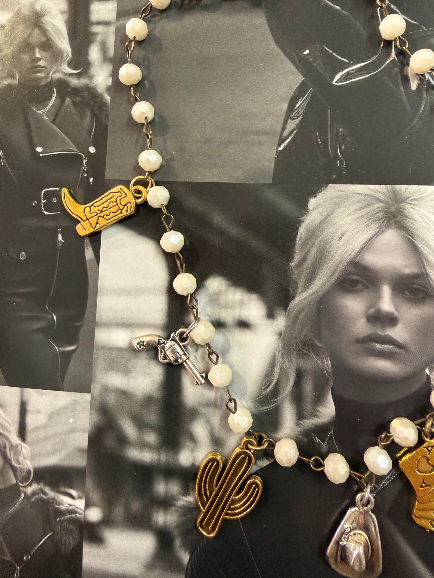 Western Charms Beaded Necklace