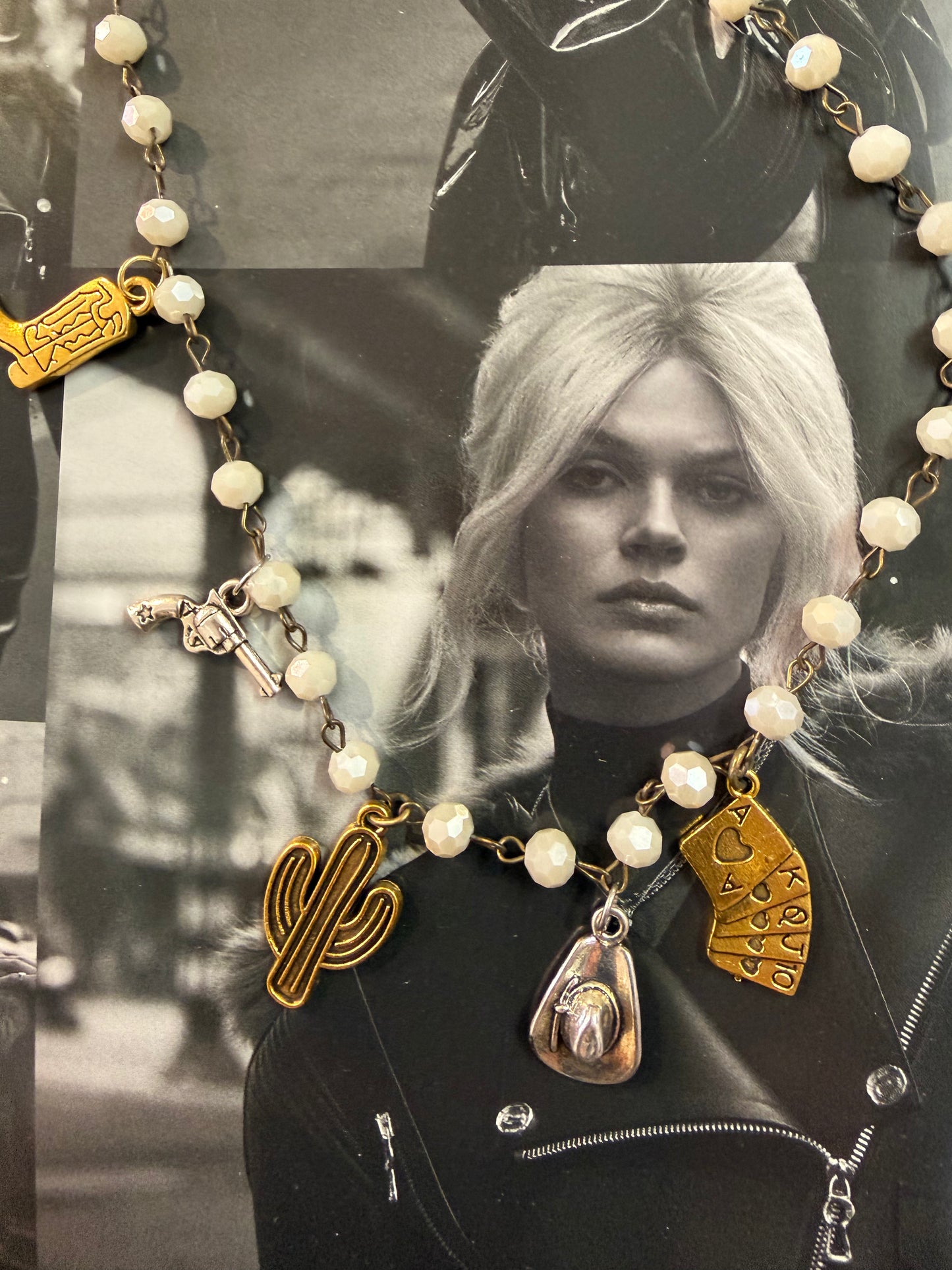 Western Charms Beaded Necklace