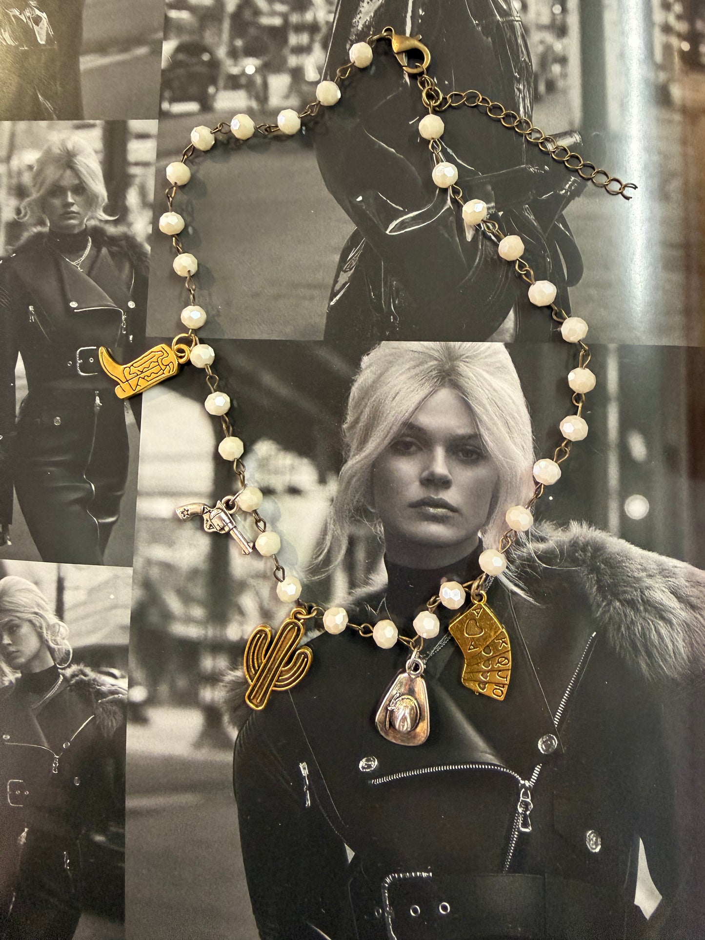 Western Charms Beaded Necklace